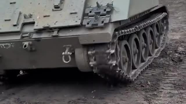 Belgian M113A1-B in the hands of the Ukrainian Army.