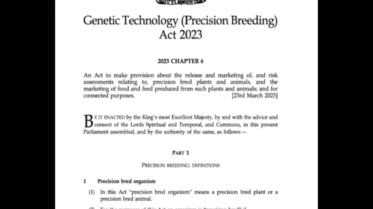 UK: Enjoy 'King' Charles coronation as GMO frankenfood is brought to your table...