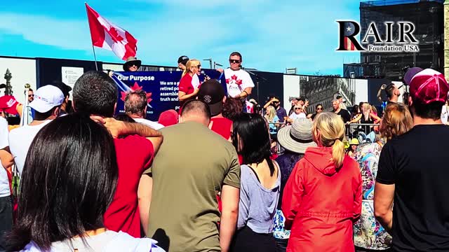 Powerful Speech at 9-18-2021 Freedom March Canada