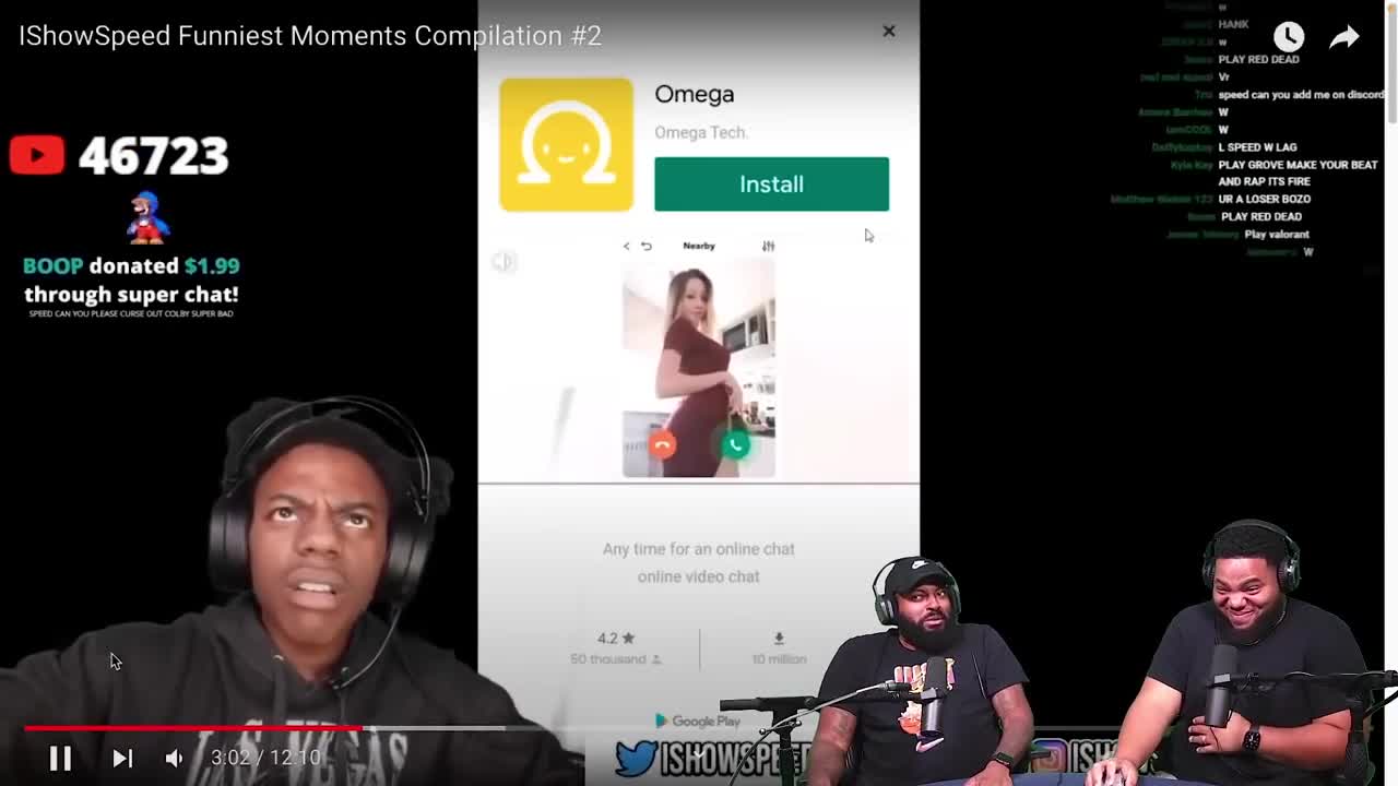 INTHECLUTCH REACTS TO_ IShowSpeed Funniest Moments Compilation #2