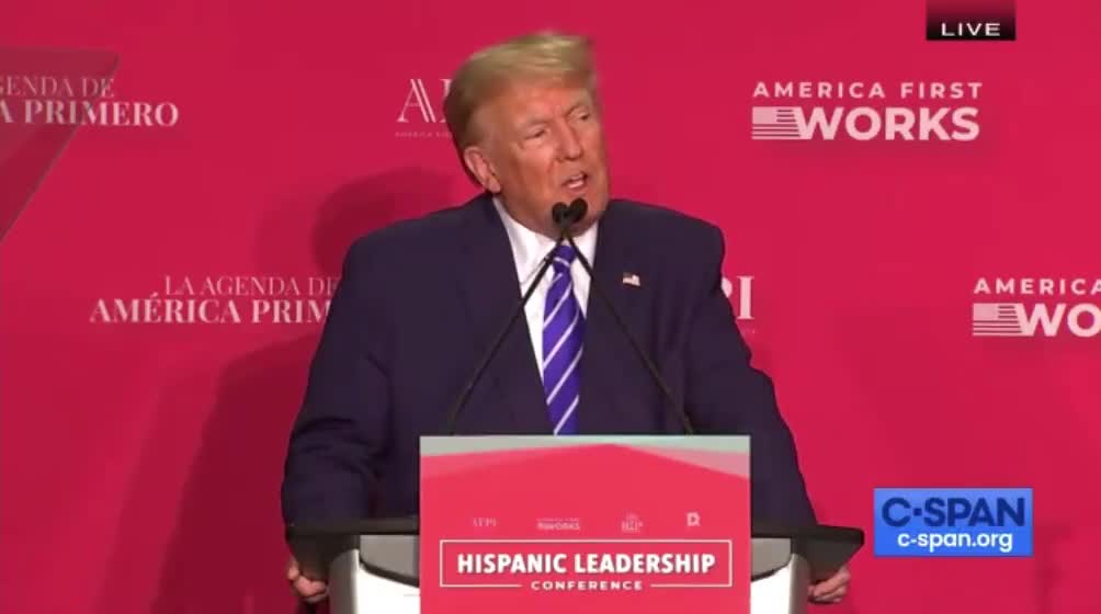 Trump at the Hispanic Leadership Conference