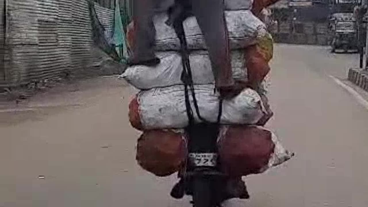 Traveling in bike