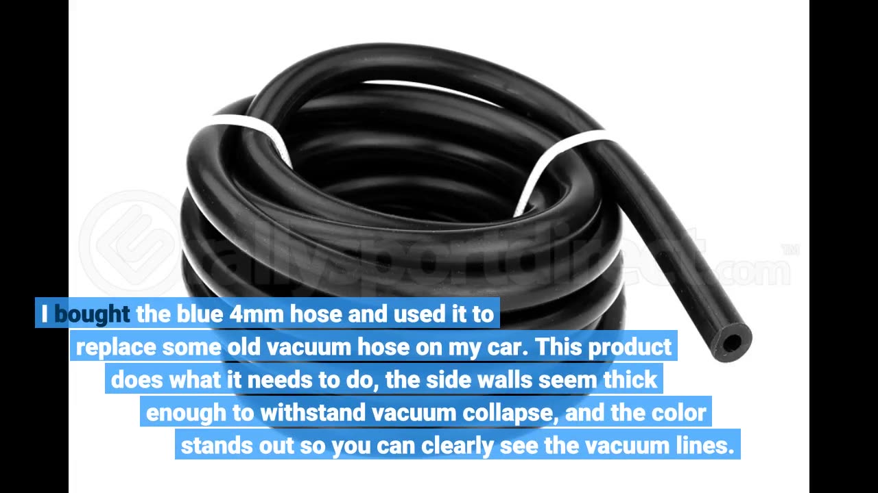 Turbosmart TS-HV0403-BE Blue 4mm Vacuum Hose 3M Packs