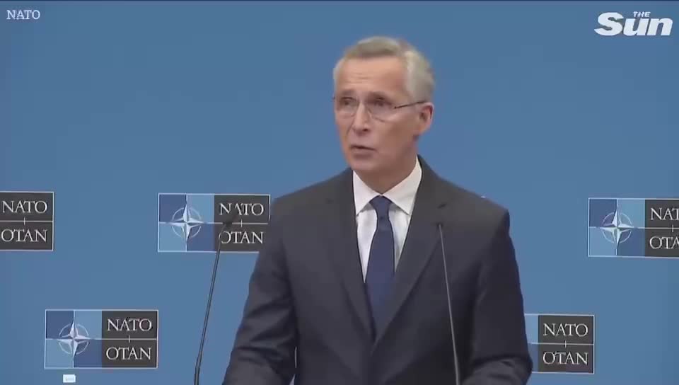 "The priority is to support Ukraine and stop Putin from winning the war," Stoltenberg said