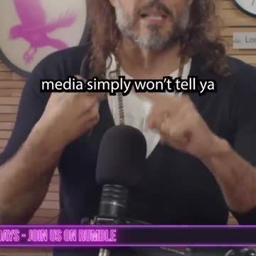 Russel Brand Big Announcement.