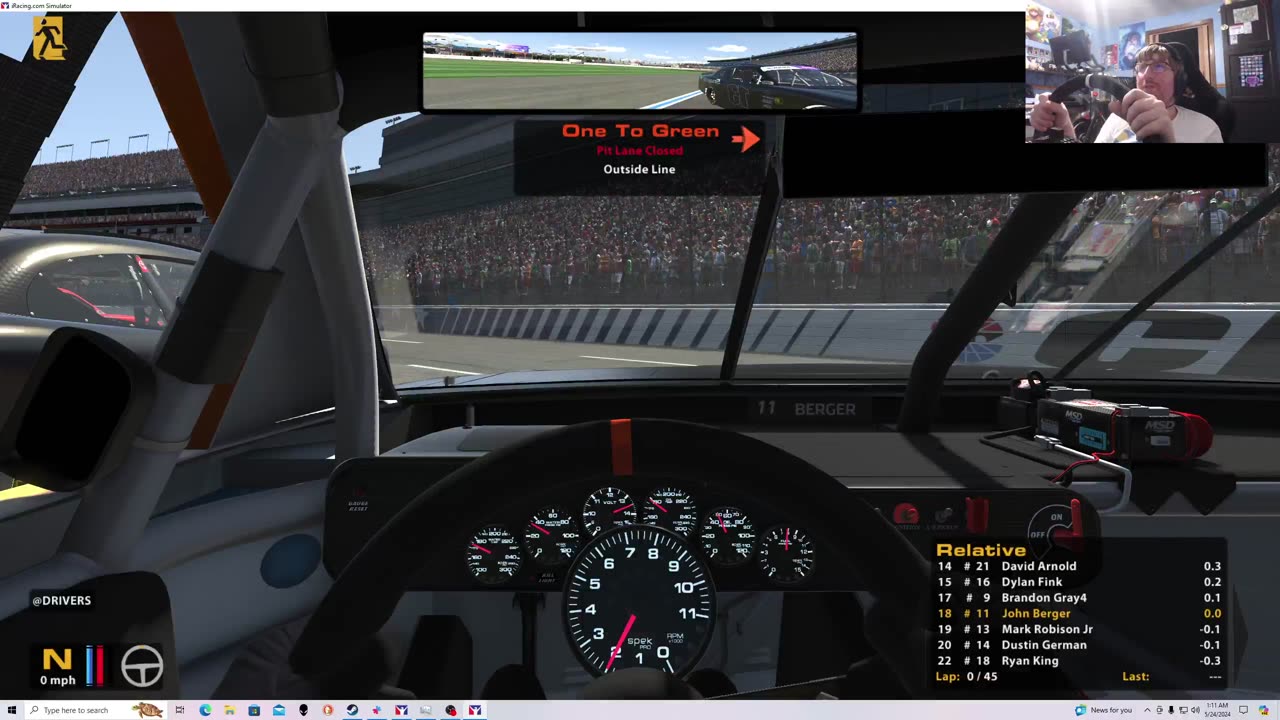 iRacing B Fixed Xfinity Series from Charlotte 5/24/24. My Return to the Xfinity Cars.
