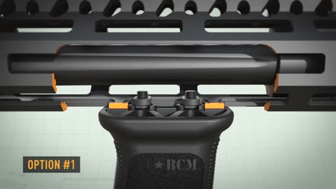 BCM® Vertical Grip MLOK* Mounting and Information