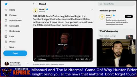 Game On! Why Missouri Is Now Ground Zero For Hunter Biden Looming Indictment, FBI and The Midterms!