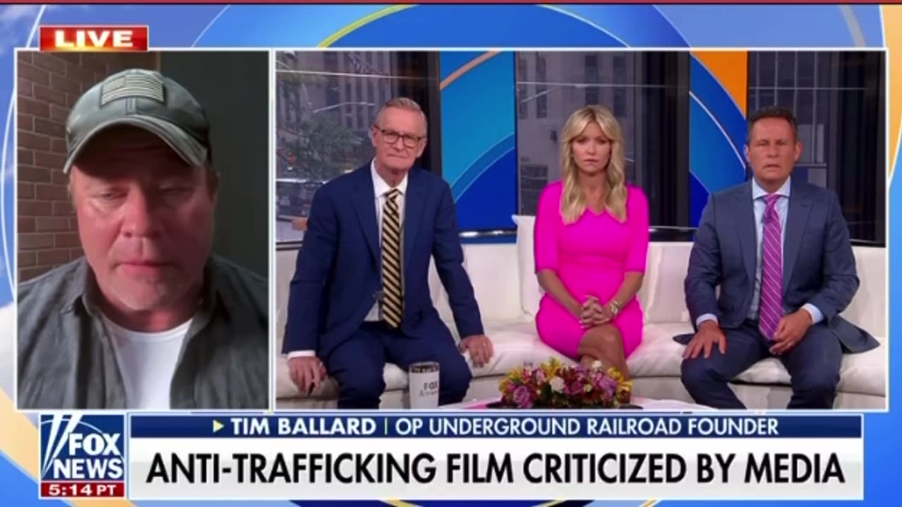 Tim Ballard on foxnews talks about Sound of Freedom.