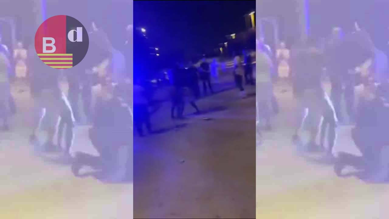 Cinco agentes de la Guardia Urbana heridos en una pelea en Badalona