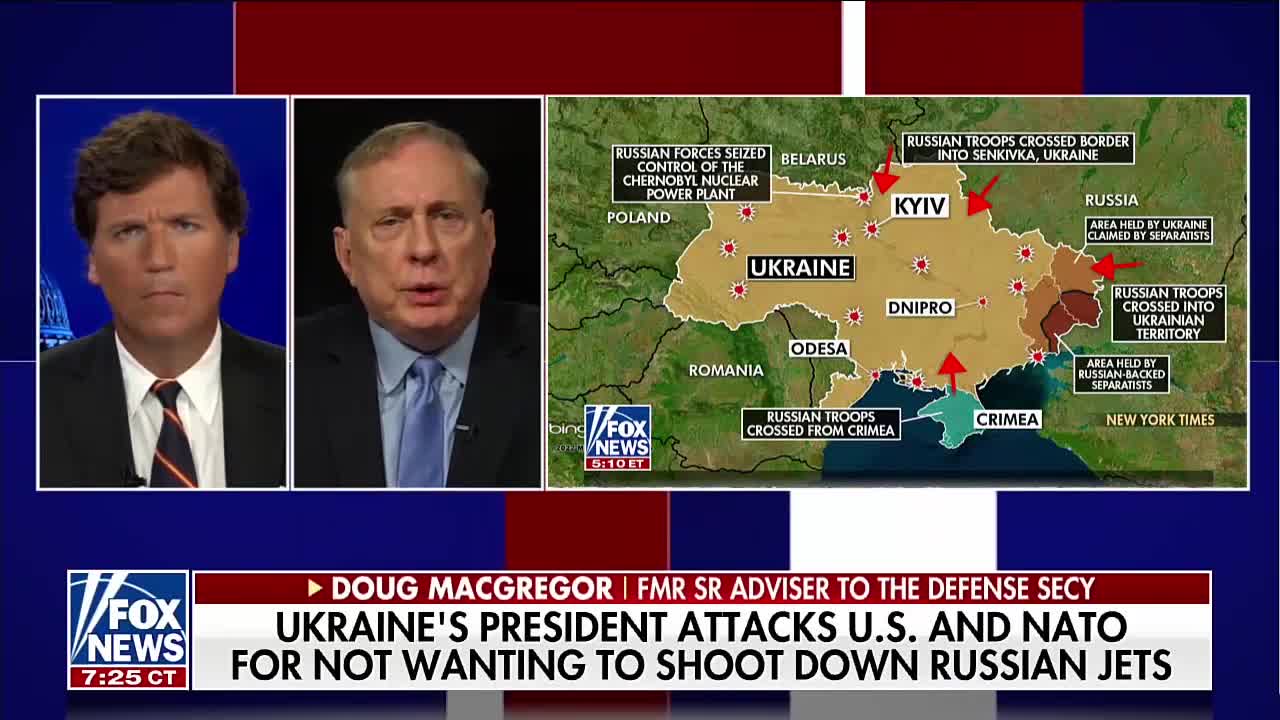 Colonel MacGregor Discusses Biden Bringing The US Into War With Russia