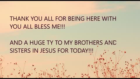 Just a lil time with ya'll