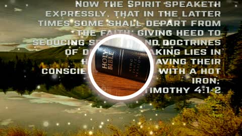 Holy Bible 1 Timothy 4