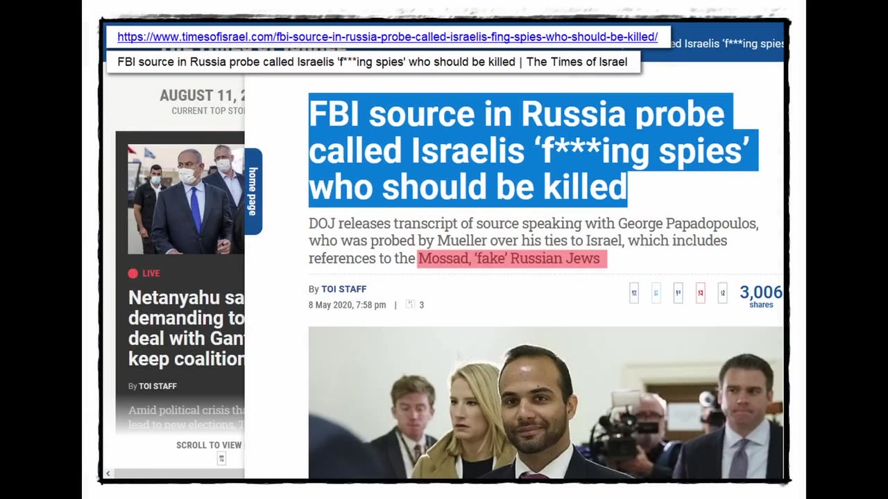 192. CIA Case Officer Admits Mossad Mean & Nasty - Boo Hoo