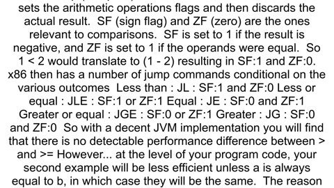 Does Java implicitly check gt and when gt is run