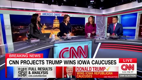 The Earliest I Can Remember': Jake Tapper Reacts To Trump Landslide Win In Iowa