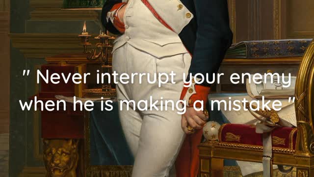 Quotes from napoleon bonaparte