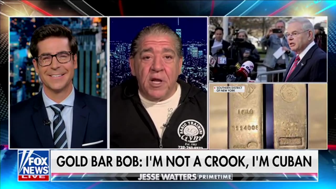 Jesse Watters, Comedian Discuss Bob Mendendez Bribery Allegations