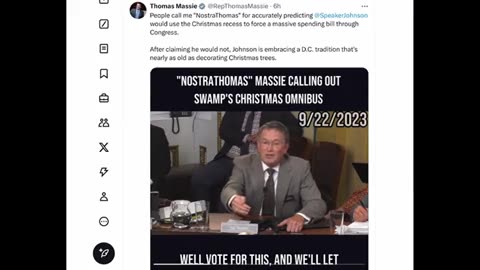 Massie calling out Omnibus ..