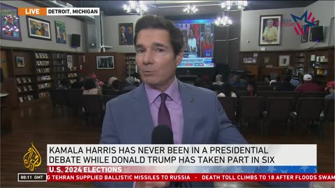 Harris has not participated in a presidential debate, while Trump has taken part in six