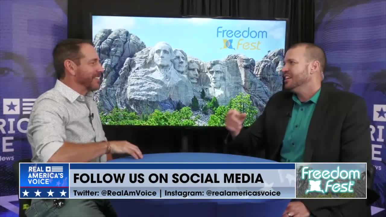 Mark Meckler on Real America's Voice at FreedomFest 2021
