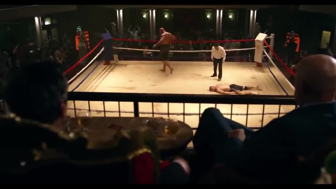 Boyka VS Monster Fight Scene clipe -- undisputed