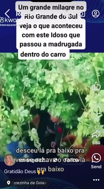 Um grande milagre no Rio Grande do Sul