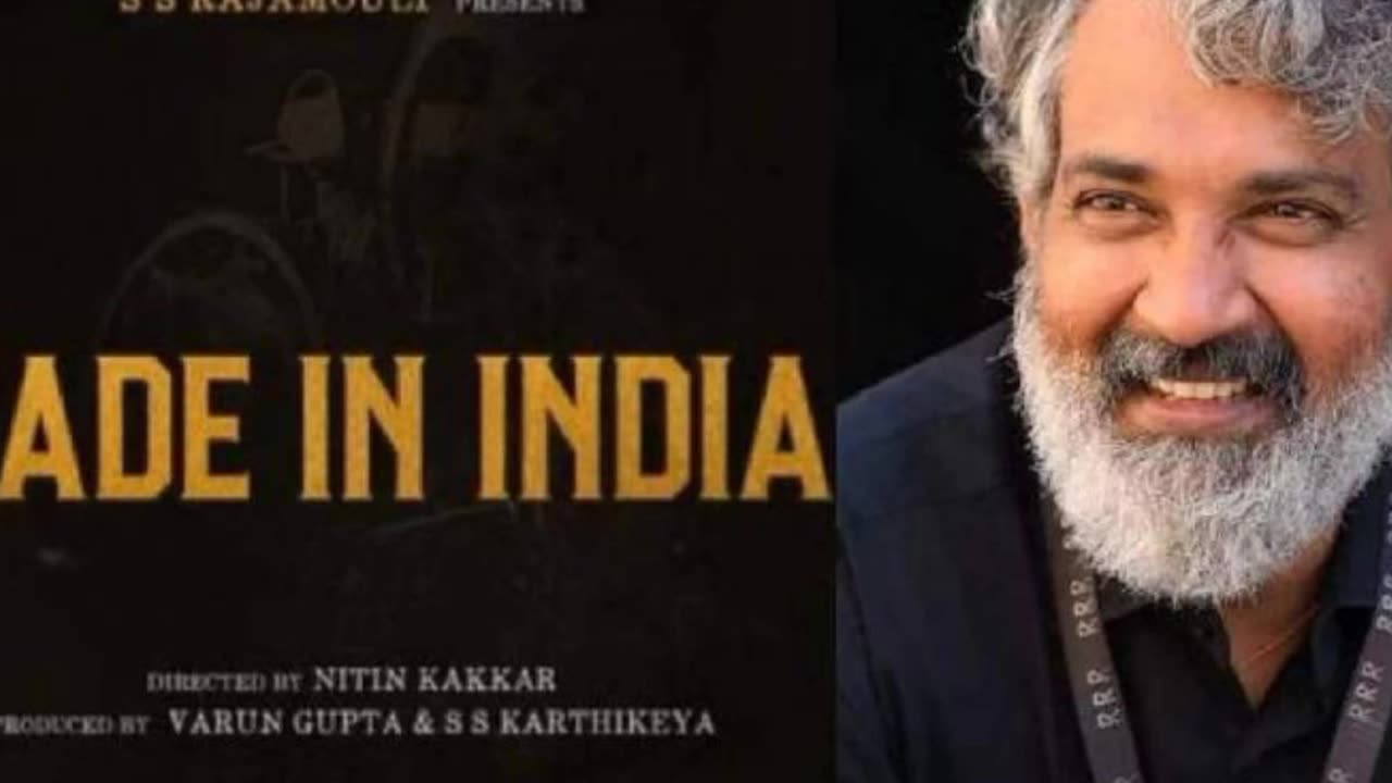 S S Rajamouli Indian Director New movie 😲 #madeinindia