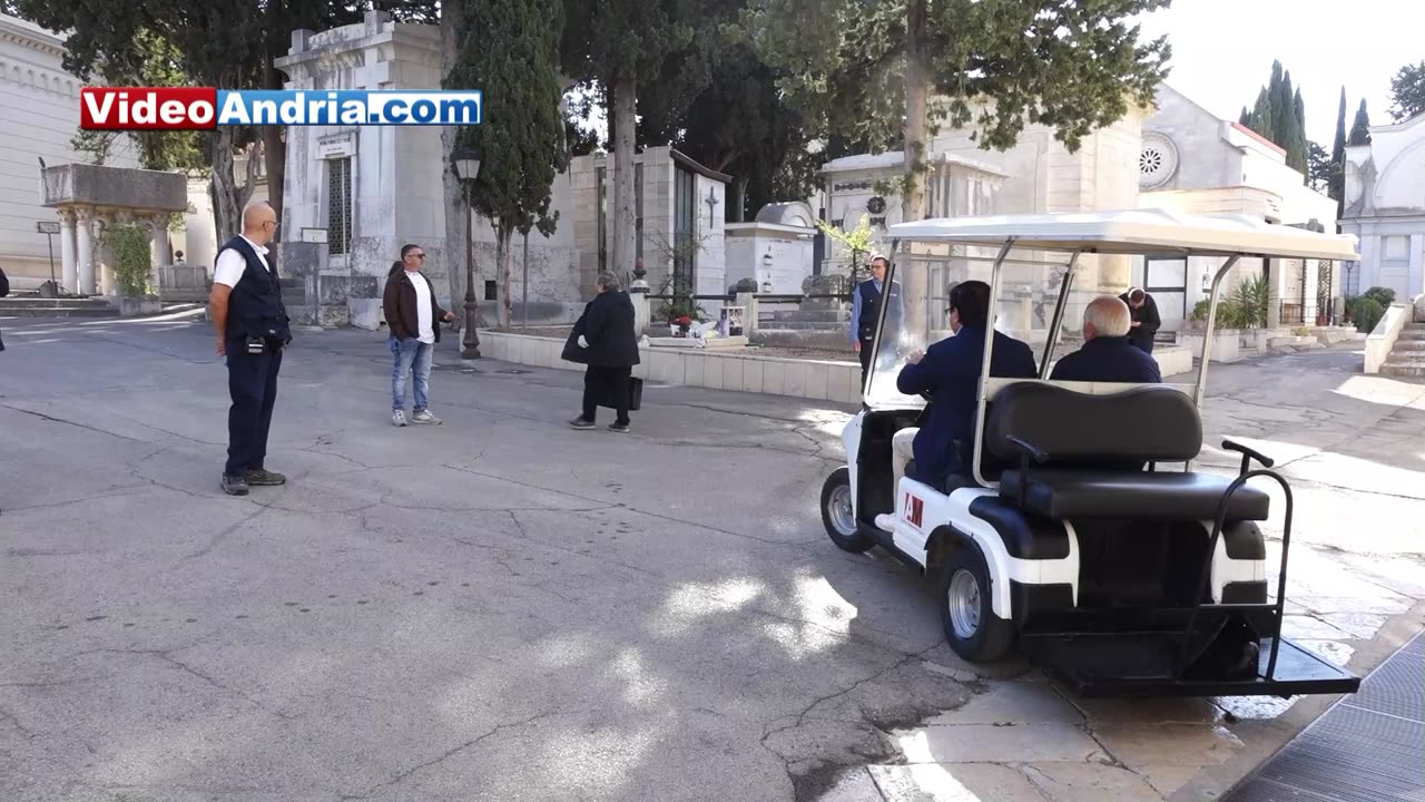 Più decoro al cimitero di Andria, oggi in conferenza stampa i primi cento giorni di lavoro