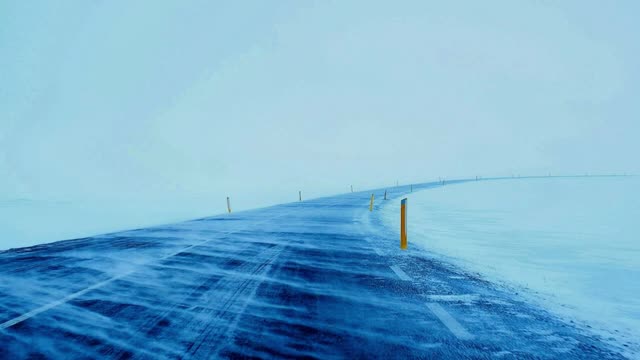 The Sounds Of A Snowstorm Under The White Noise Sleep And Relax❄️