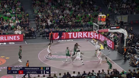 Euroleague Basketball Panathinaikos vs Lyon Villeurbanne 30/10/24