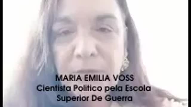 MARIA EMILIA VOSS, Cientista Politico pela Escola Superior De Guerra