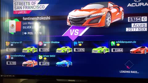 Going for the win ASPHALT LEGENDS RANK RACE