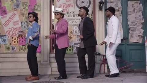 A dance uptown funk song by Bruno