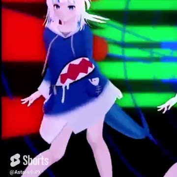 So, Gawr Gura got some moves. #gawrgura