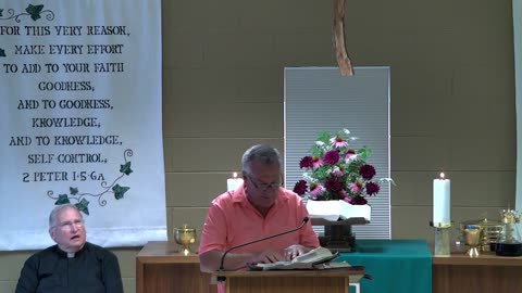 July 28, 2024 Sermon at Lamb of God - Eph. 3:14-21; Mark 45-56