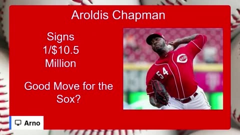 Aroldis Chapman keeps finding a job in MLB