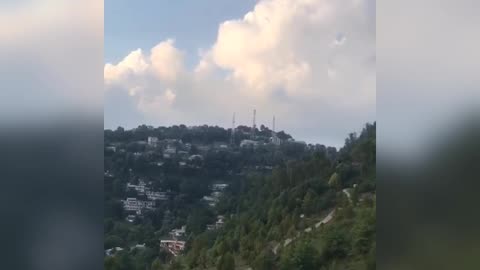 Beautiful Murree Mountain Views Pakistan