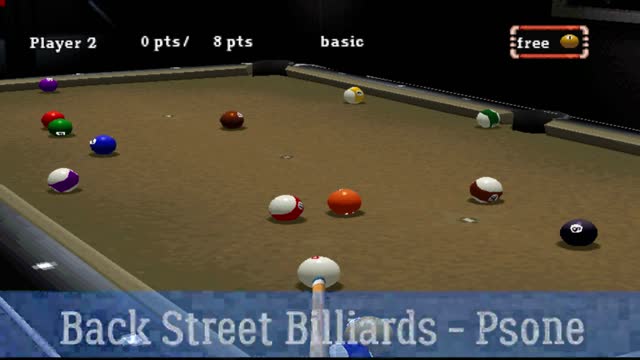 Did you play this game? Back Street Billiards [Psone]