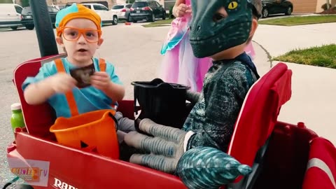 BLIPPI AND CHUCKY TRICK OR TREAT