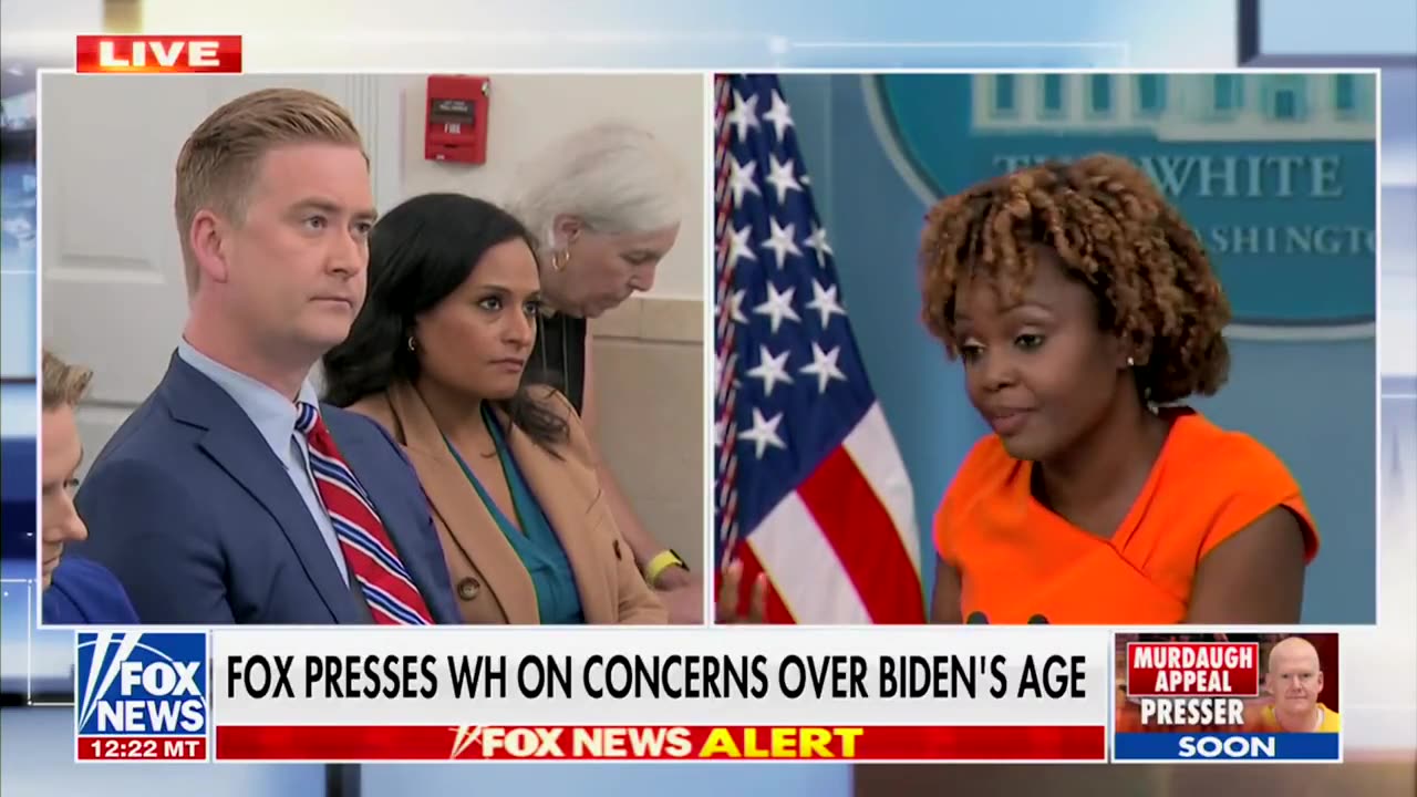 BABY BIDEN: Peter Doocy Asks KJP Why The White House Treats Joe Like a Baby [WATCH]