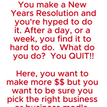 Be motivated, Not scared