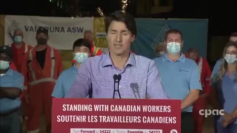 ▶ EXTRAIT-RQ + LIENS parus (1er déc 22) : Trudeau - Canadian are... anti-vax mobs, racist...
