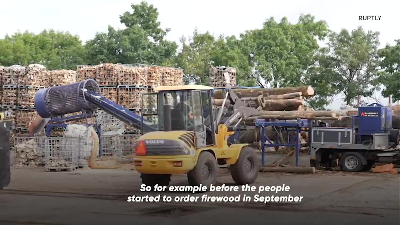 Firewood sales increasing in the Netherlands due to fear of gas shortage in winter