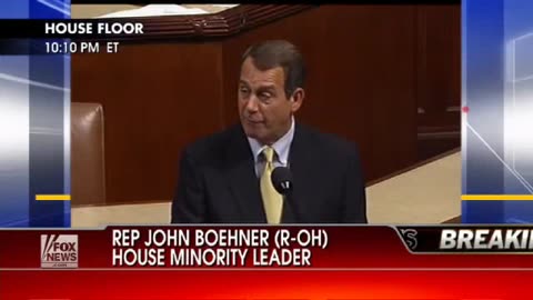 Boehner- 'Shame on Us' (10.17 )