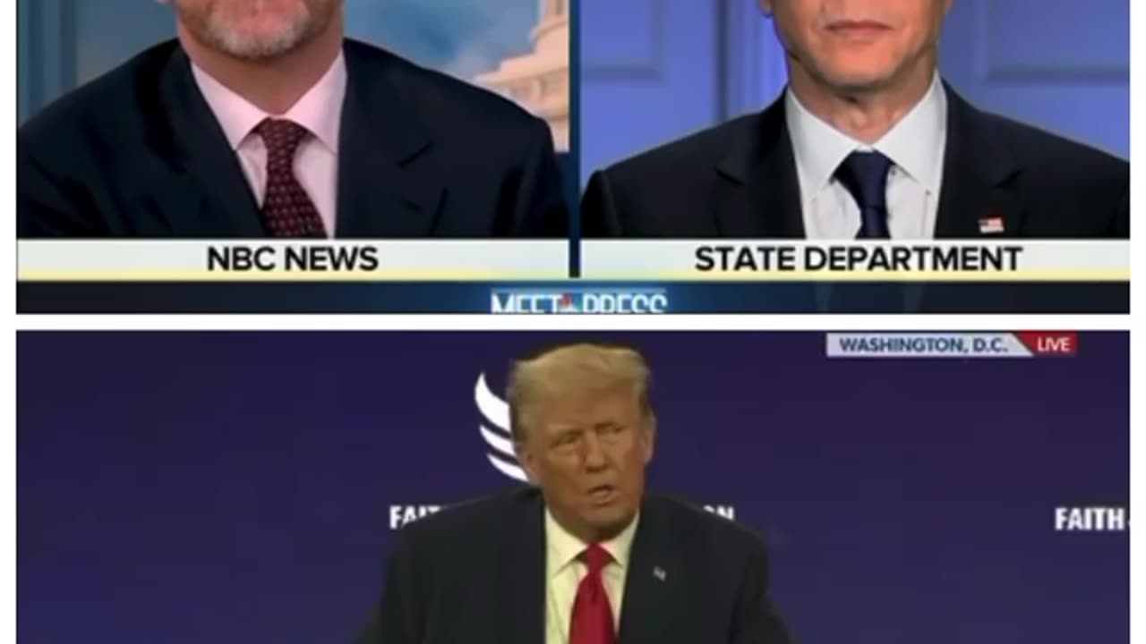 Weakness versus strength.