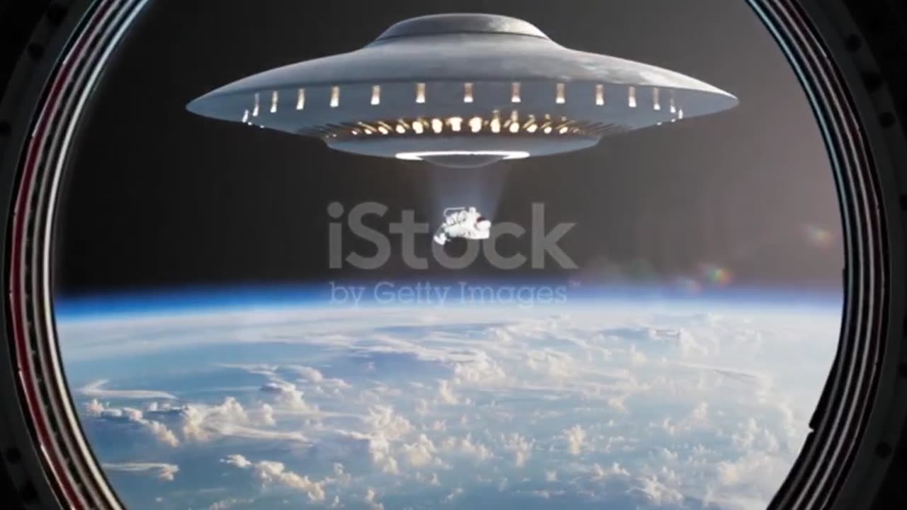UFO KIDNAPPING AN astronaut UP ABOVE THE EARTH
