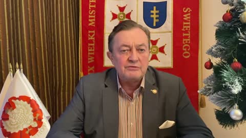 Jan Zbigniew Potocki Prezydent 2RP {Życzenia Świąteczne dla Polaków od Prezydenta II RP}