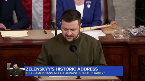 Zelenskyy’s historic address