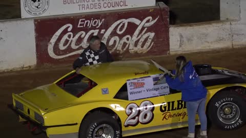 Vintage Car Late Model Final Race at Oglethorpe Speedway Park